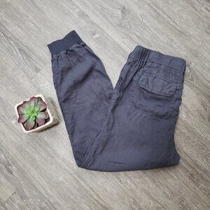 Calson Linen Joggers Sz XS Grey